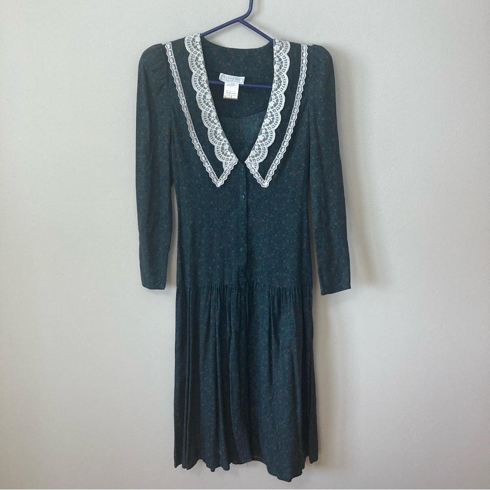 Gunne Sax by Jessica McClintock Vintage Prairie Dress
